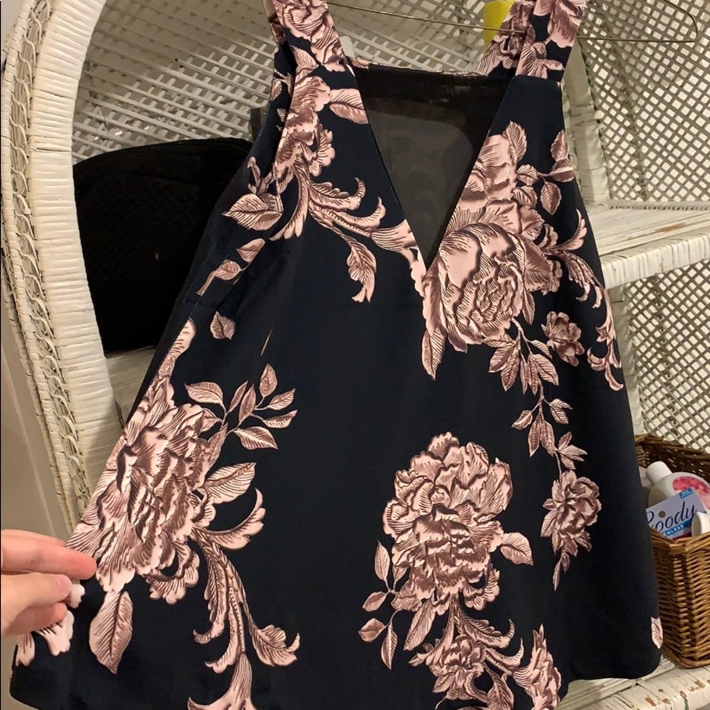 Mink Pink floral blouse